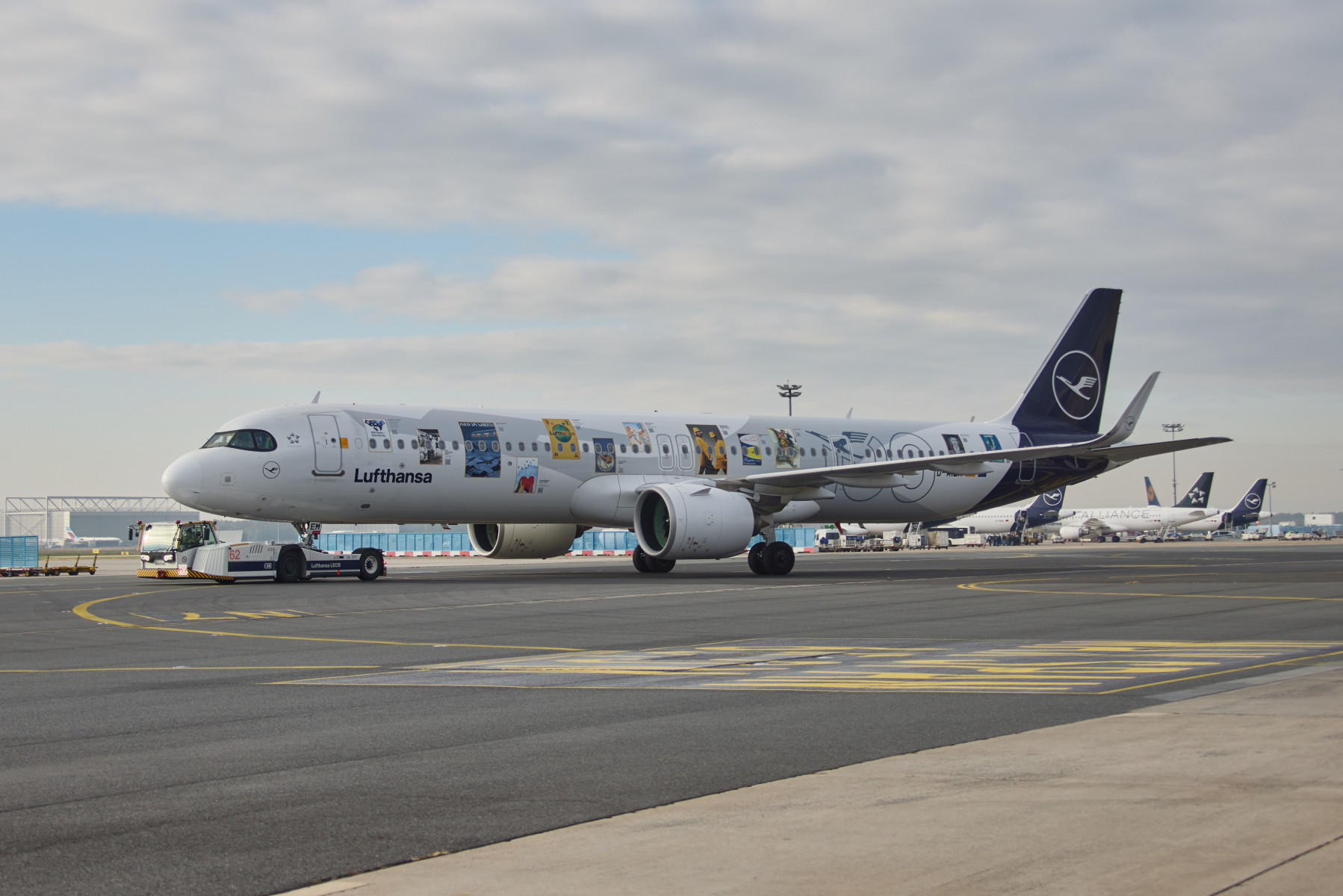 Lufthansa Jet flies staff stories across Europe