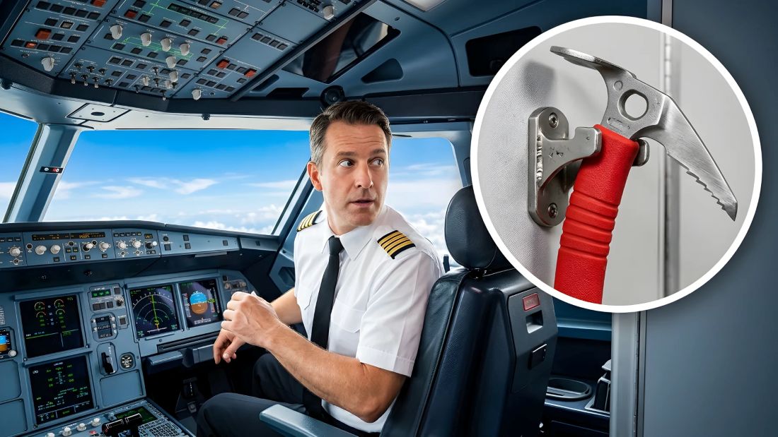 Why aircraft carry crash axes: Cockpit equipment explained after flydubai incident