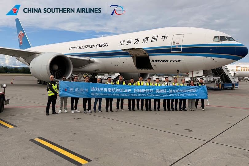 China Southern launches cargo route to Norway