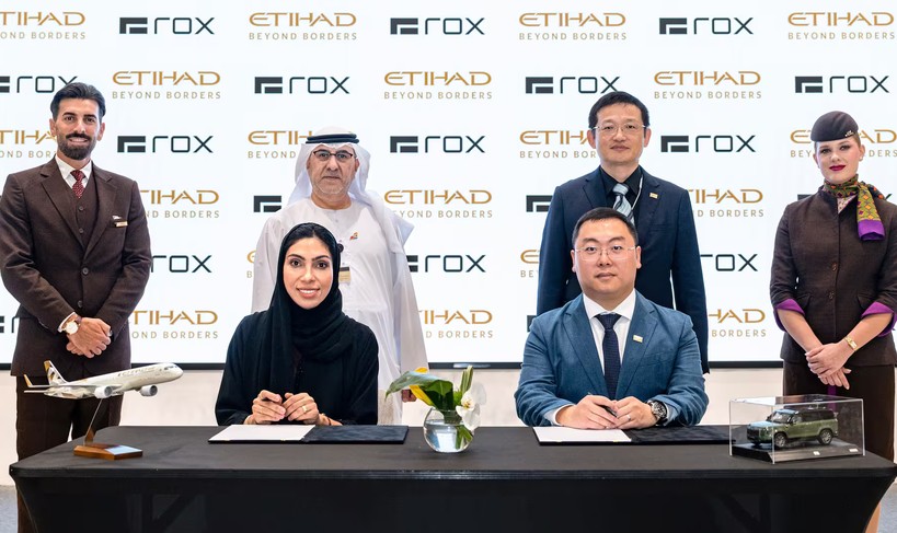 Etihad and ROX sign MoU on mobility ties
