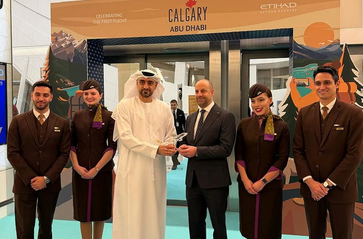 Etihad lands in Calgary with first direct Gulf flight