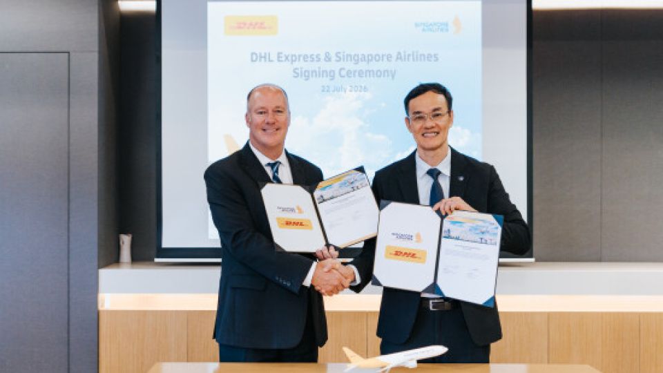 DHL Express and Singapore Airlines extend Boeing 777 freighter partnership