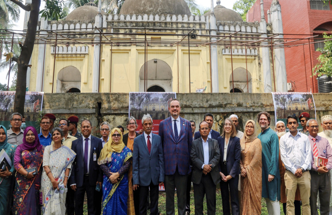 25-year US-Bangladesh cultural partnership restores Musa Khan Mosque